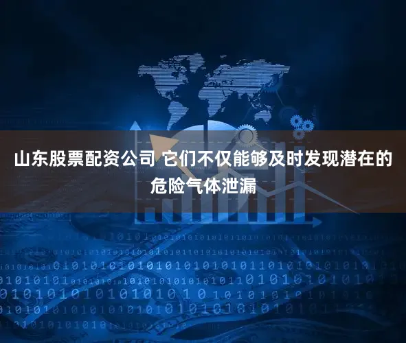 山东股票配资公司 它们不仅能够及时发现潜在的危险气体泄漏